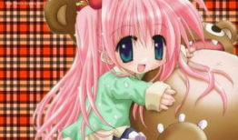 紫色的动漫人物